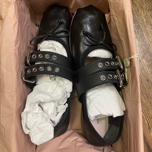 Miu Miu ballet flats